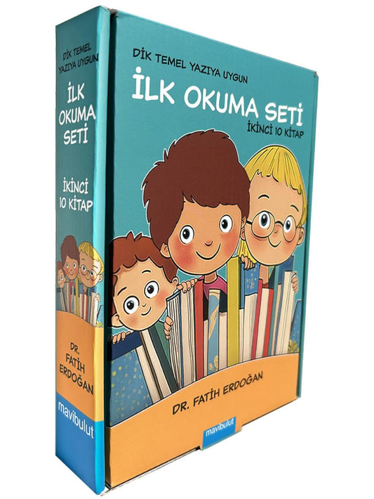 İlk Okuma Seti (İkinci 10 Kitap) – Fatih Erdoğan – Mavi Bulut Yayınları – kitap kapağı