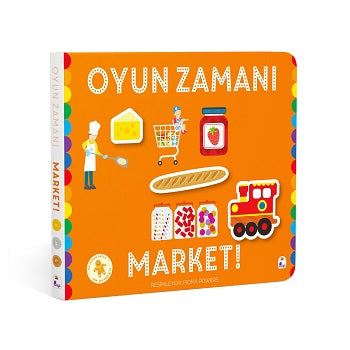 Oyun Zamanı - Market (Ciltli) – Kolektif – İndigo Çocuk – kitap kapağı