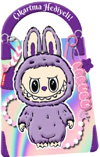 Mor Labubu –  Çıkartma Hediyeli Boyama Kitabı – Kolektif – Doğan Çocuk – kitap kapağı