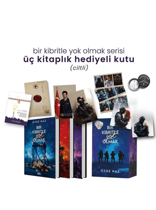 Bir Kibritle Yok Olmak Serisi - Üç Kitaplık Hediyeli Kutu (Ciltli) – Özge Naz – Guardian – kitap kapağı
