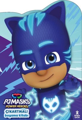 Pjmasks Power Heroes - Çıkartmalı Boyama Kitabı – Kolektif – Doğan Çocuk – kitap kapağı