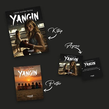 Yangın – Cavide Aleyna Tektaş – Ulysses Yayınları – kitap kapağı