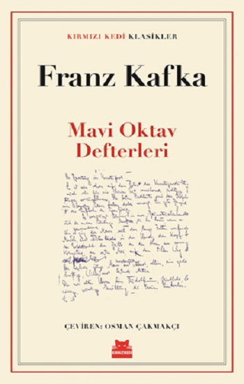 Mavi Oktav Defterleri – Franz Kafka – Kırmızı Kedi Yayınevi – kitap kapağı