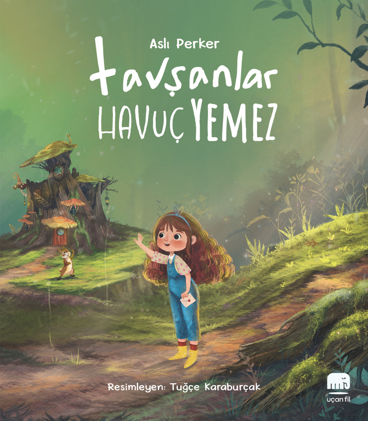 Tavşanlar Havuç Yemez – Aslı Perker – Uçan Fil Yayınları – kitap kapağı