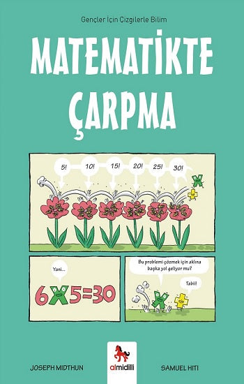 Matematikte Çarpma – Gençler İçin Çizgilerle Bilim – Joseph Midthun – Almidilli – kitap kapağı