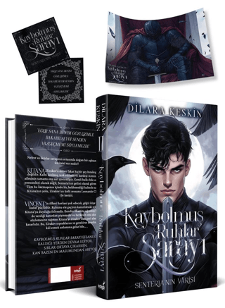 Kaybolmuş Ruhlar Sarayı - Senteria'nın Varisi (Ciltli) – Dilara Keskin – İndigo Kitap – kitap kapağı