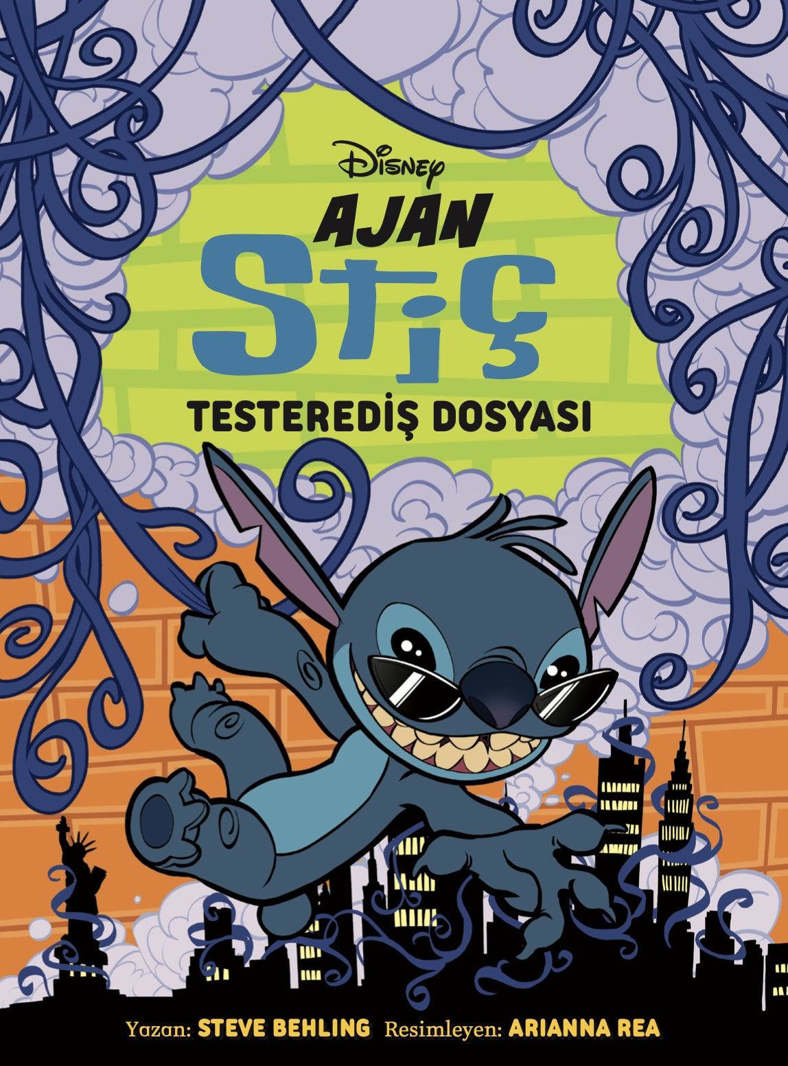 Disney Ajan Stiç - Testerediş Dosyası – Steve Behling – Beta Kids – kitap kapağı
