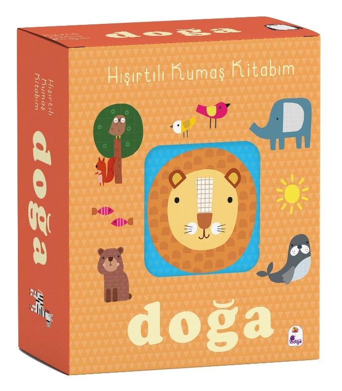 Doğa - Hışırtılı Kumaş Kitabım – Kolektif – İndigo Çocuk – kitap kapağı