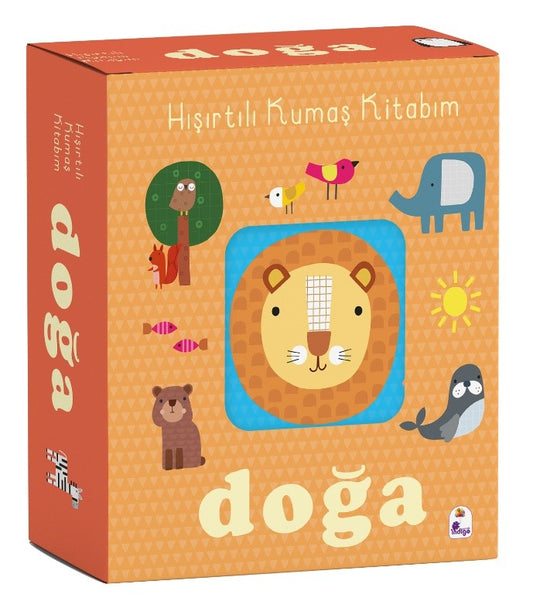 Doğa - Hışırtılı Kumaş Kitabım – Kolektif – İndigo Çocuk – kitap kapağı