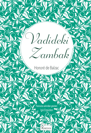 Vadideki Zambak – Honore de Balzac – Koridor Yayıncılık – kitap kapağı