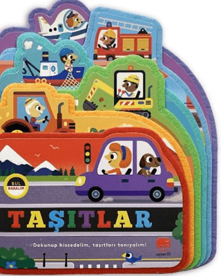 Bul Bakalım Taşıtlar (Ciltli) – Kolektif – Uçan Fil Yayınları – kitap kapağı