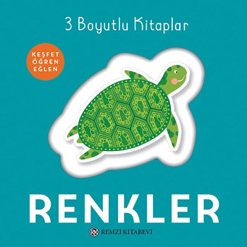 3 Boyutlu Kitaplar RENKLER (Ciltli) – Fiona Powers – Remzi Kitabevi – kitap kapağı