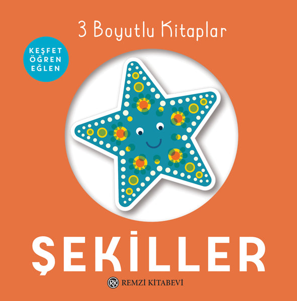 3 Boyutlu Kitaplar ŞEKİLLER (Ciltli) – Fiona Powers – Remzi Kitabevi – kitap kapağı
