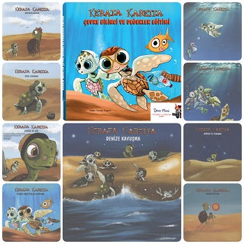 Kerata Karetta Çevre Bilinci ve Değerler Eğitimi – Funda Özyurt – Bilgekut Yayınları – kitap kapağı