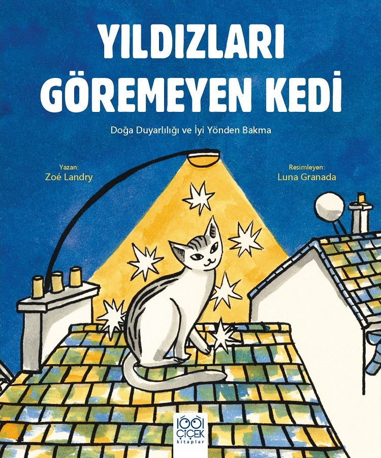 Yıldızları Göremeyen Kedi – Luna Granada – 1001 Çiçek Kitaplar – kitap kapağı