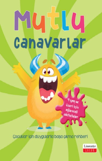 Mutlu Canavarlar – Anna Prudente-Poulton – Literatür Yayınevi – kitap kapağı