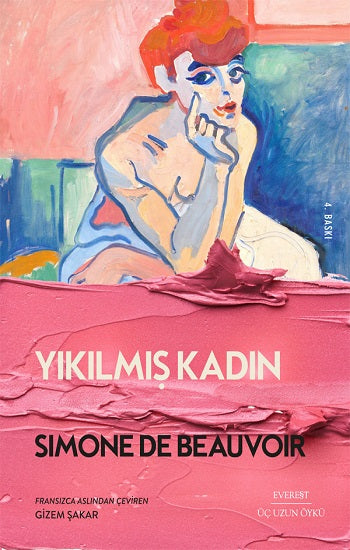 Yıkılmış Kadın – Simone De Beauvoir – Everest Yayınları – kitap kapağı