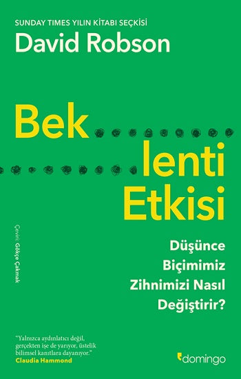Beklenti Etkisi – David Robson – Domingo Yayınevi – kitap kapağı