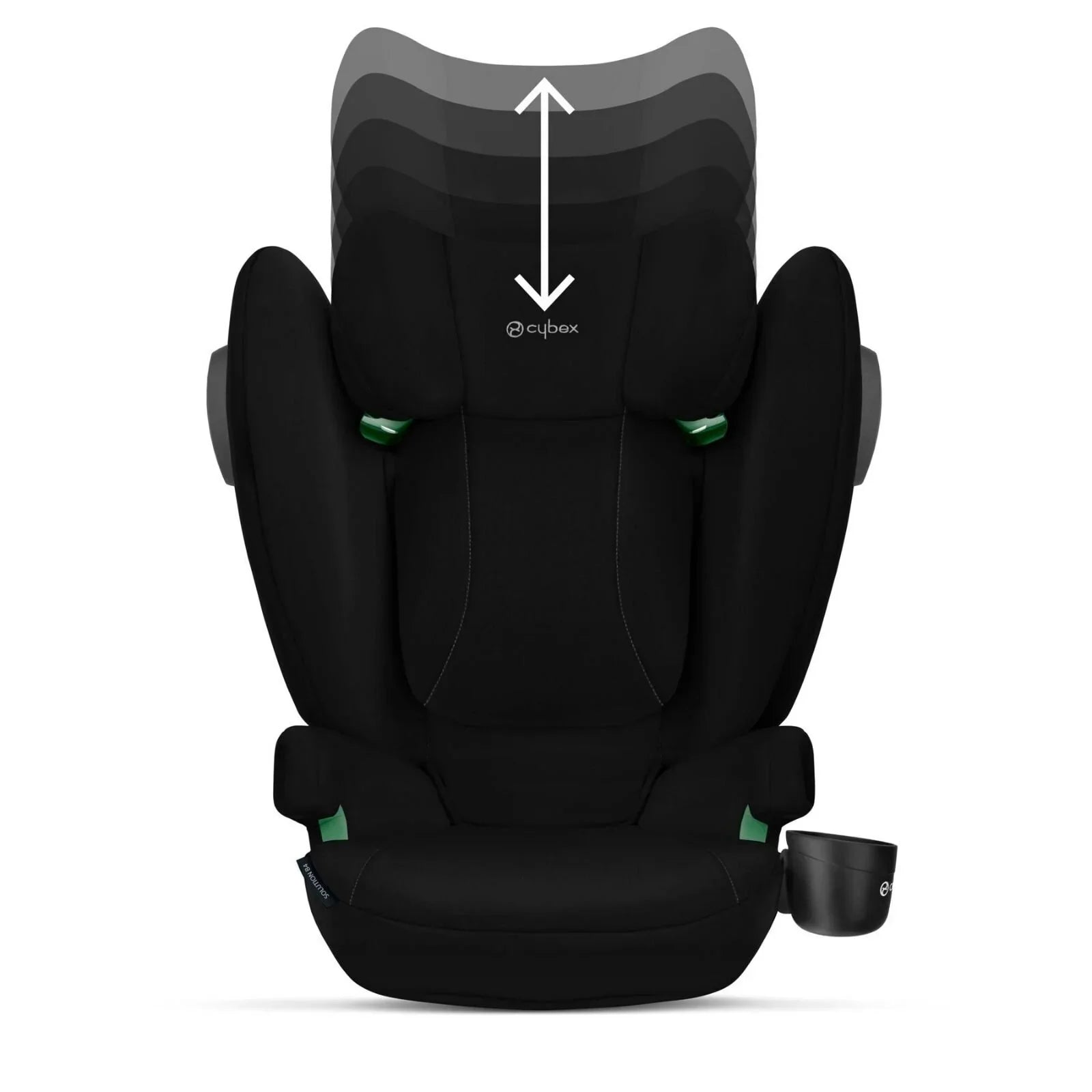 Cybex Solution B4 i-Fix Group 2/3 Car Seat (4 Years to 12 Years) - Volcano Black