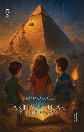 Tarih Yolcuları - Piramitleri Biz Yaptık – Zeki Marakoğlu – UGİ Çocuk – kitap kapağı