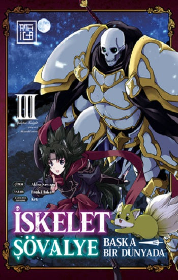İskelet Şövalye: Başka Bir Dünyada 3 – Ennki Hakarı – Athica Yayınları – kitap kapağı