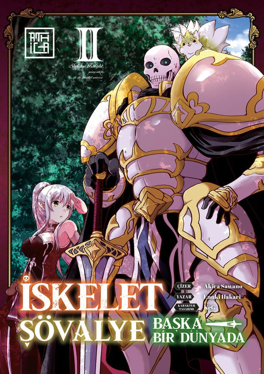 İskelet Şövalye: Başka Bir Dünyada 2 – Ennki Hakarı – Athica Yayınları – kitap kapağı
