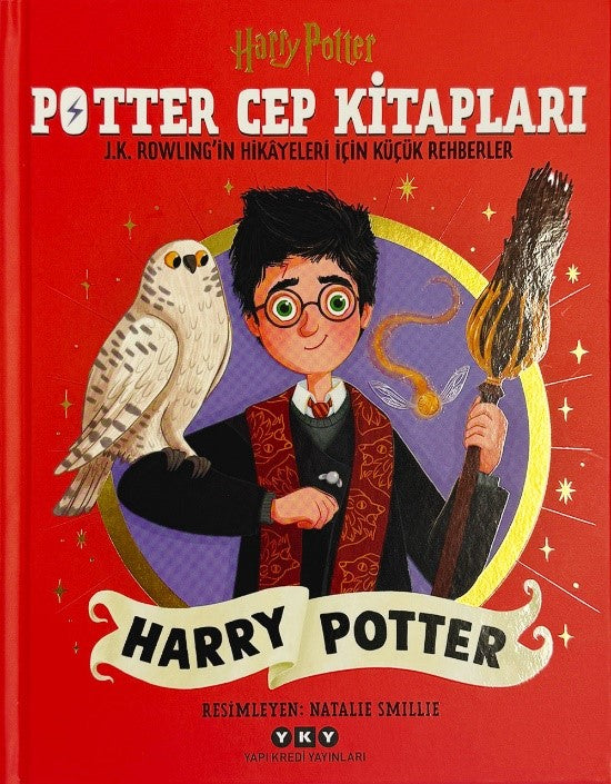 Potter Cep Kitapları – Harry Potter (Ciltli) – J. K. Rowling – Yapı Kredi Yayınları – kitap kapağı