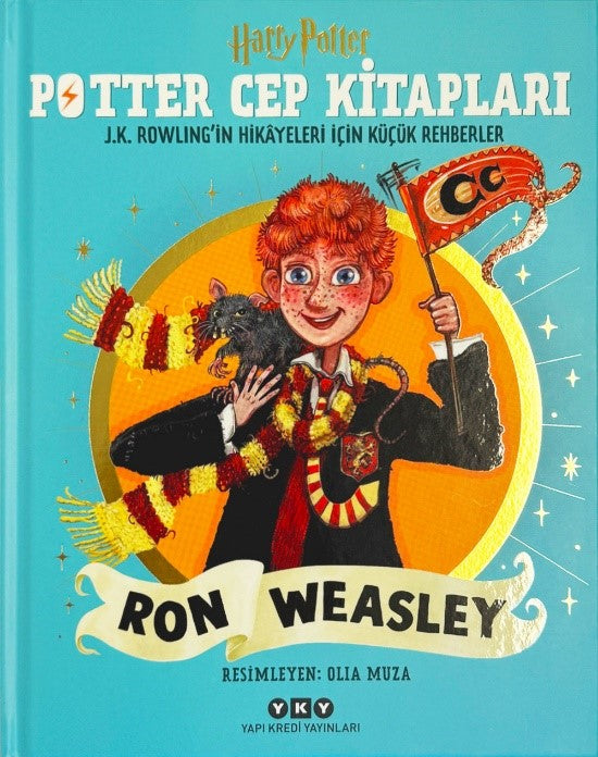 Potter Cep Kitapları – Ron Weasley (Ciltli) – J. K. Rowling – Yapı Kredi Yayınları – kitap kapağı