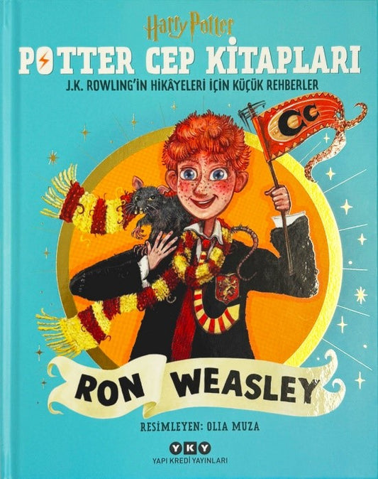 Potter Cep Kitapları – Ron Weasley (Ciltli) – J. K. Rowling – Yapı Kredi Yayınları – kitap kapağı