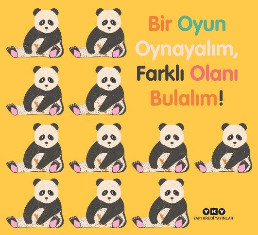 Bir Oyun Oynayalım, Farklı Olanı Bulalım! (Ciltli) – Edicare Editora Lda – Yapı Kredi Yayınları – kitap kapağı