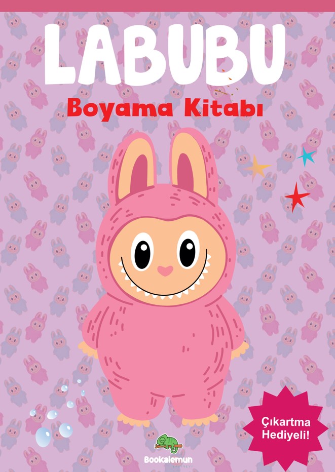 Labubu Boyama Kitabı – Kolektif – Bookalemun Yayınevi – kitap kapağı