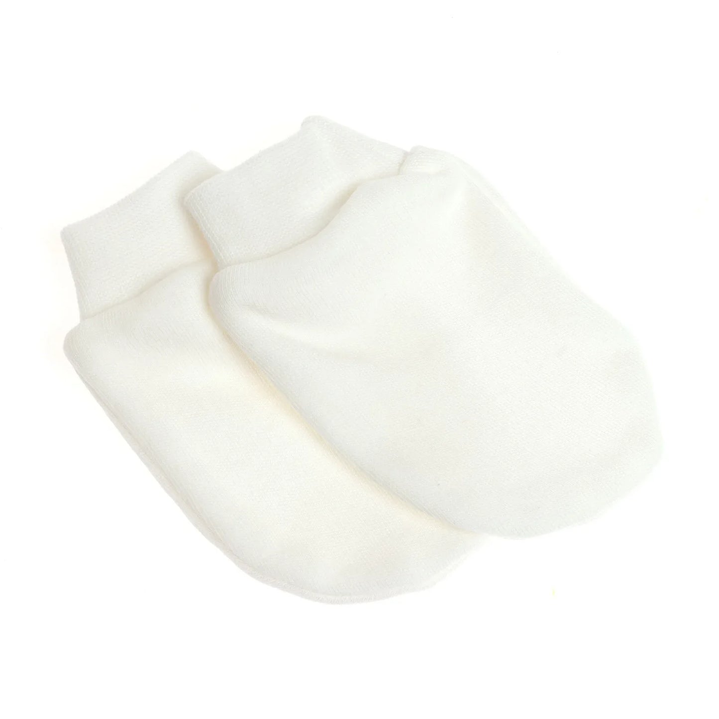 HelloBaby Newborn Striped-Straight Mittens - Pink