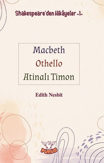 Shakespeare’den Hikayeler 1 – Edith Nesbit – Purus Yayınları – kitap kapağı
