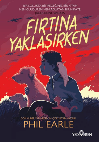 Fırtına Yaklaşırken – Phil Earle – Yediveren Yayınları – kitap kapağı