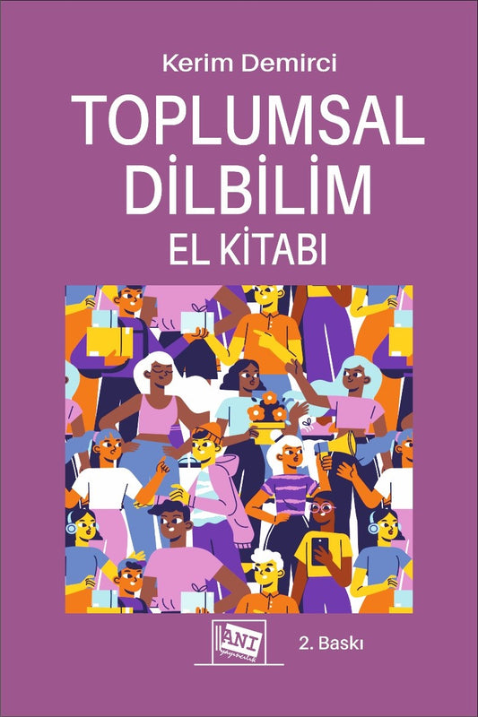 Toplumsal Dilbilim El Kitabı – Kerim Demirci – Anı Yayıncılık – kitap kapağı