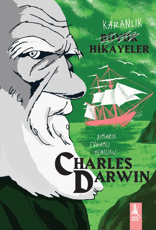 Karanlık  Büyük Hikayeler - Charles Darwin – Paola Cantatore – Artemis Yayınları – kitap kapağı