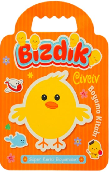 Bızdık Boyama - Civciv – Kolektif – Net Çocuk Yayınları – kitap kapağı