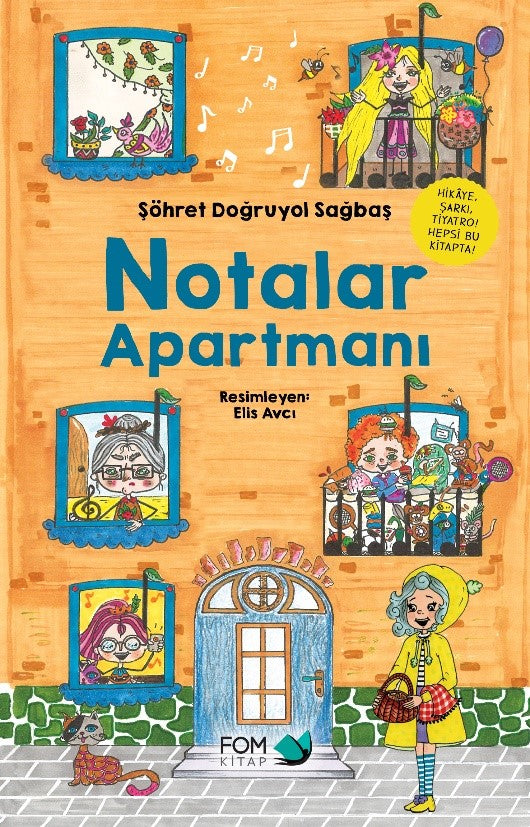 Notalar Apartmanı – Şöhret Doğruyol Sağbaş – FOM Kitap – kitap kapağı