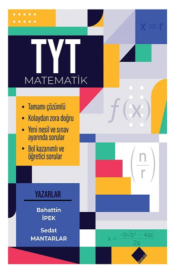 TYT Matematik – Bahattin İpek & Sedat Mantarlar – Yeniyüz Yayınları – kitap kapağı