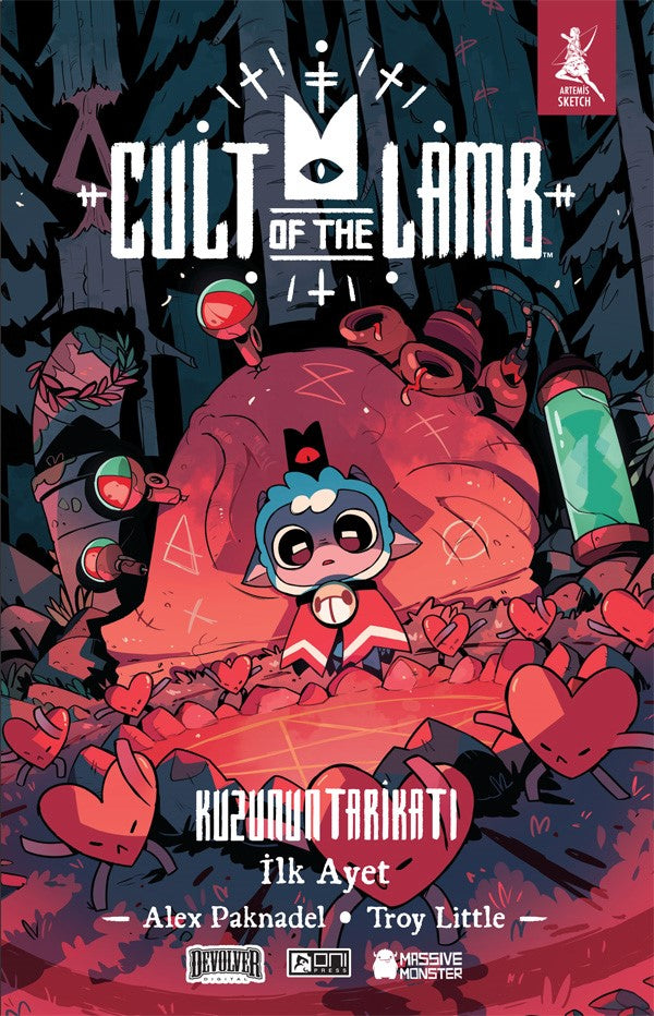 Kuzunun Tarikatı – Alex Paknadel & Troy Little – Artemis Yayınları – kitap kapağı