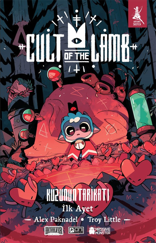 Kuzunun Tarikatı – Alex Paknadel & Troy Little – Artemis Yayınları – kitap kapağı