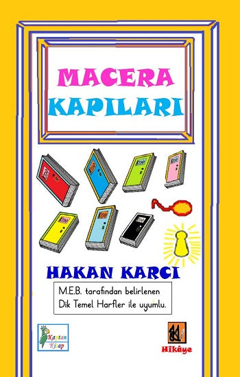 Macera Kapıları – Hakan Karcı – Kaptan Kitap – kitap kapağı