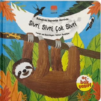 Bebeğimle Hayvanlar Aleminde Sivri, Sivri, Çok Sivri (Ciltli) – Kolektif – Uçan Fil Yayınları – kitap kapağı