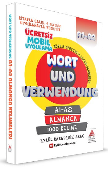 Almanca A1-A2 Kelimelerle Başlangıç – Eylül Karadeniz Araç – Delta Kültür Yayınevi – kitap kapağı