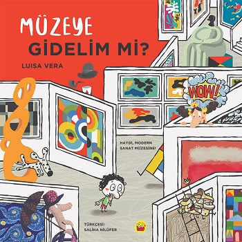 Müzeye Gidelim mi? – Luisa Vera – Kuraldışı Yayınevi – kitap kapağı