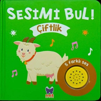 Sesimi Bul - Çiftlik – Ömer Canbir – Net Çocuk Yayınları – kitap kapağı