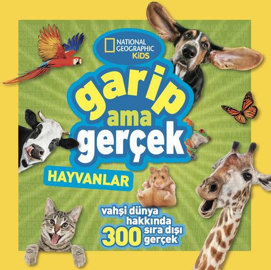 National Geographic Kids - Garip Ama Gerçek - Hayvanlar – Michelle Harris – Beta Kids – kitap kapağı