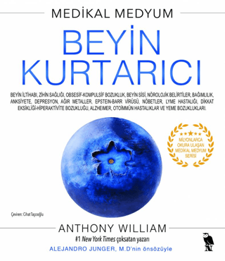 Medikal Medyum/ Beyin Kurtarıcı – Anthony William – Nemesis Kitap – kitap kapağı