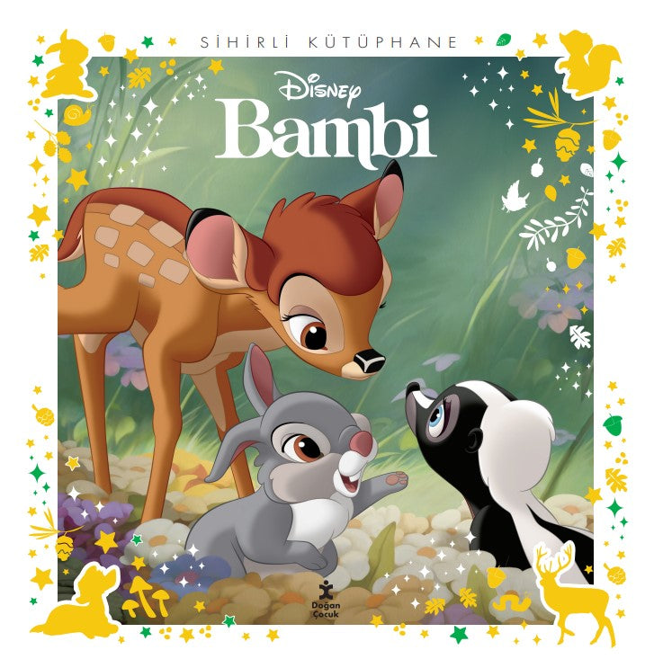 Bambi - Sihirli Kütüphane -Disney Klasikleri – Kolektif – Doğan Çocuk – kitap kapağı