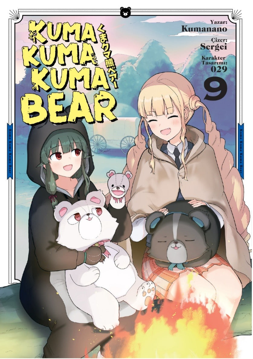 Kuma Kuma Kuma Bear -9 – Kumanano – Kayıp Kıta Yayınları – kitap kapağı